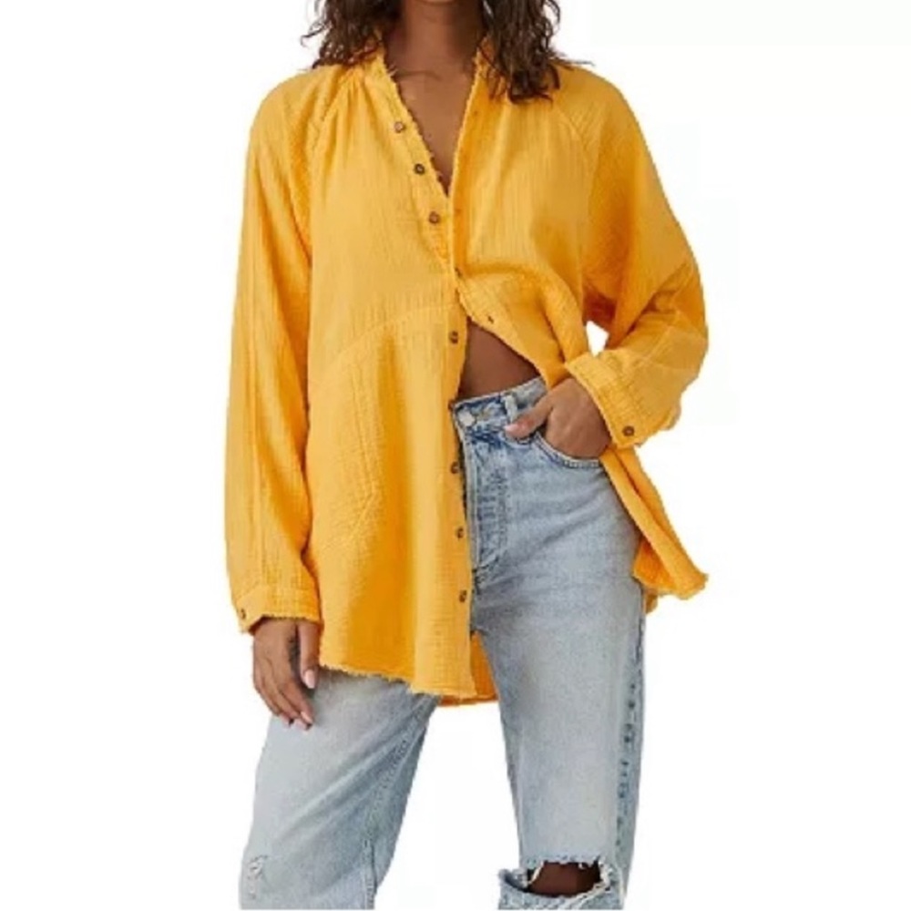We the Free Summer Daydream Buttondown